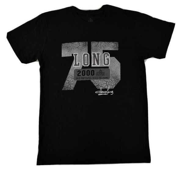 Canton Collection NFL Mens #75 Howie Long 2000 Hall Of Fame Black Shirt New M - Picture 1 of 4